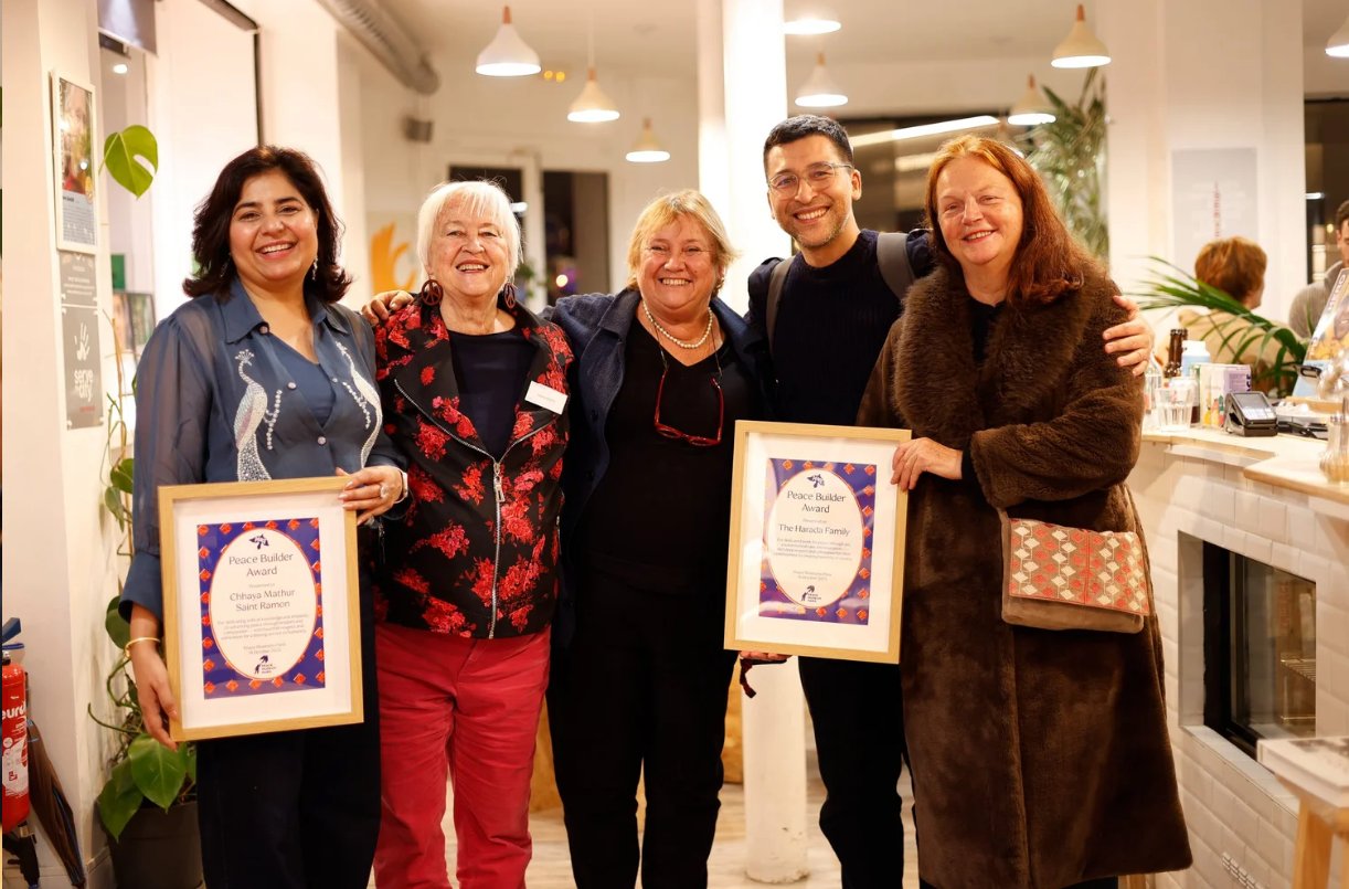 Paris Peace Builder Award ceremony